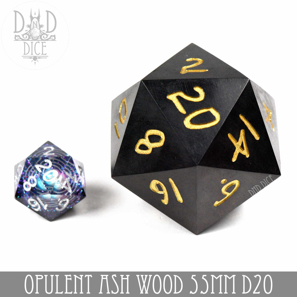 Opulent Ash Wood 50mm D20 (Gift Box) (Online Order Only)