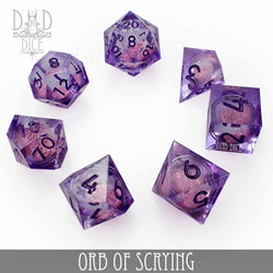 Orb of Scrying Liquid Core Dice Set (Online Order Only)