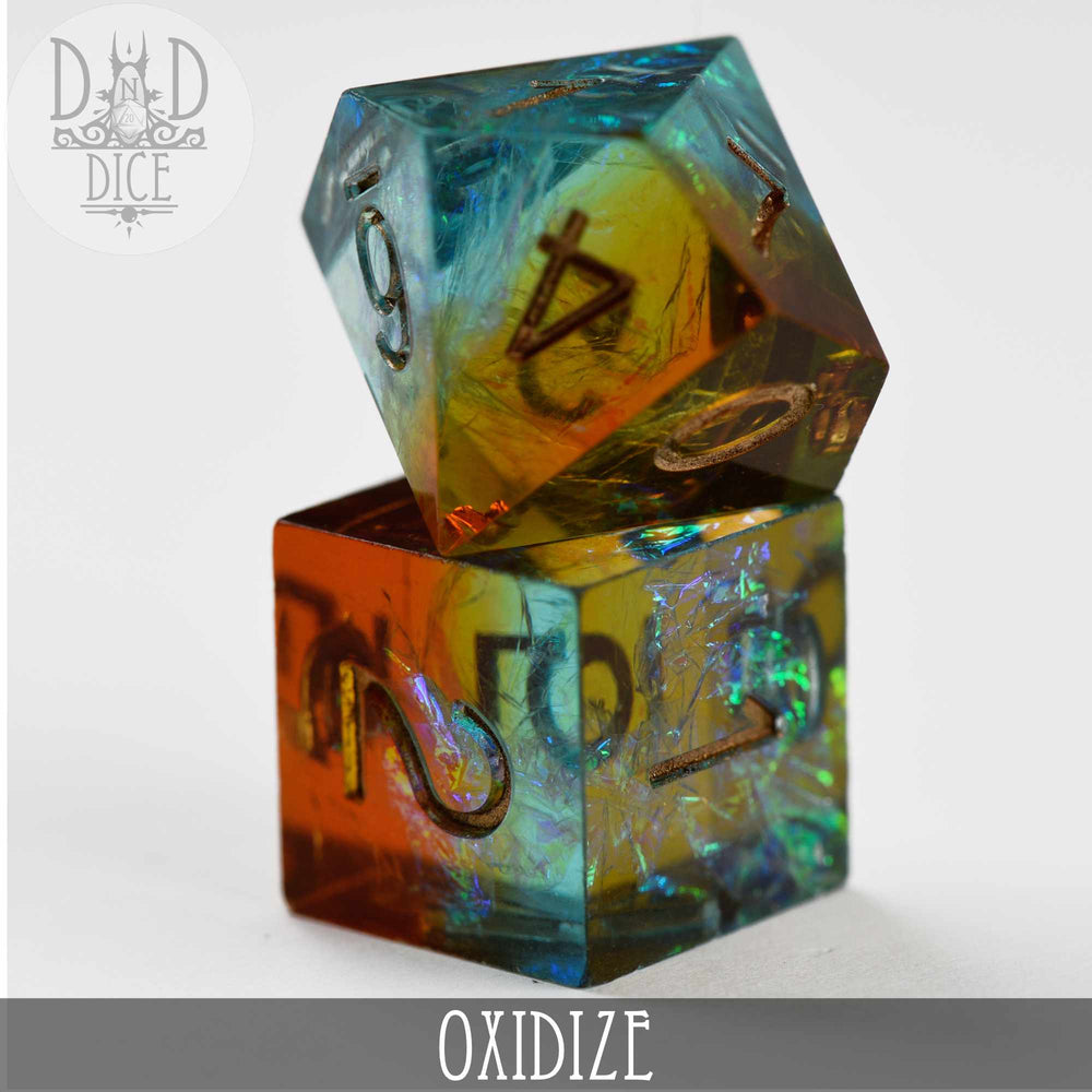 Oxidize Handmade Dice Set (Online Order Only)