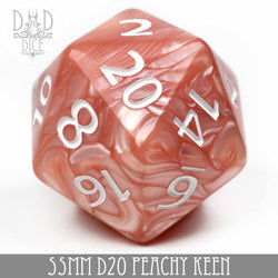 55mm D20 - Peachy Keen (Online Order Only)