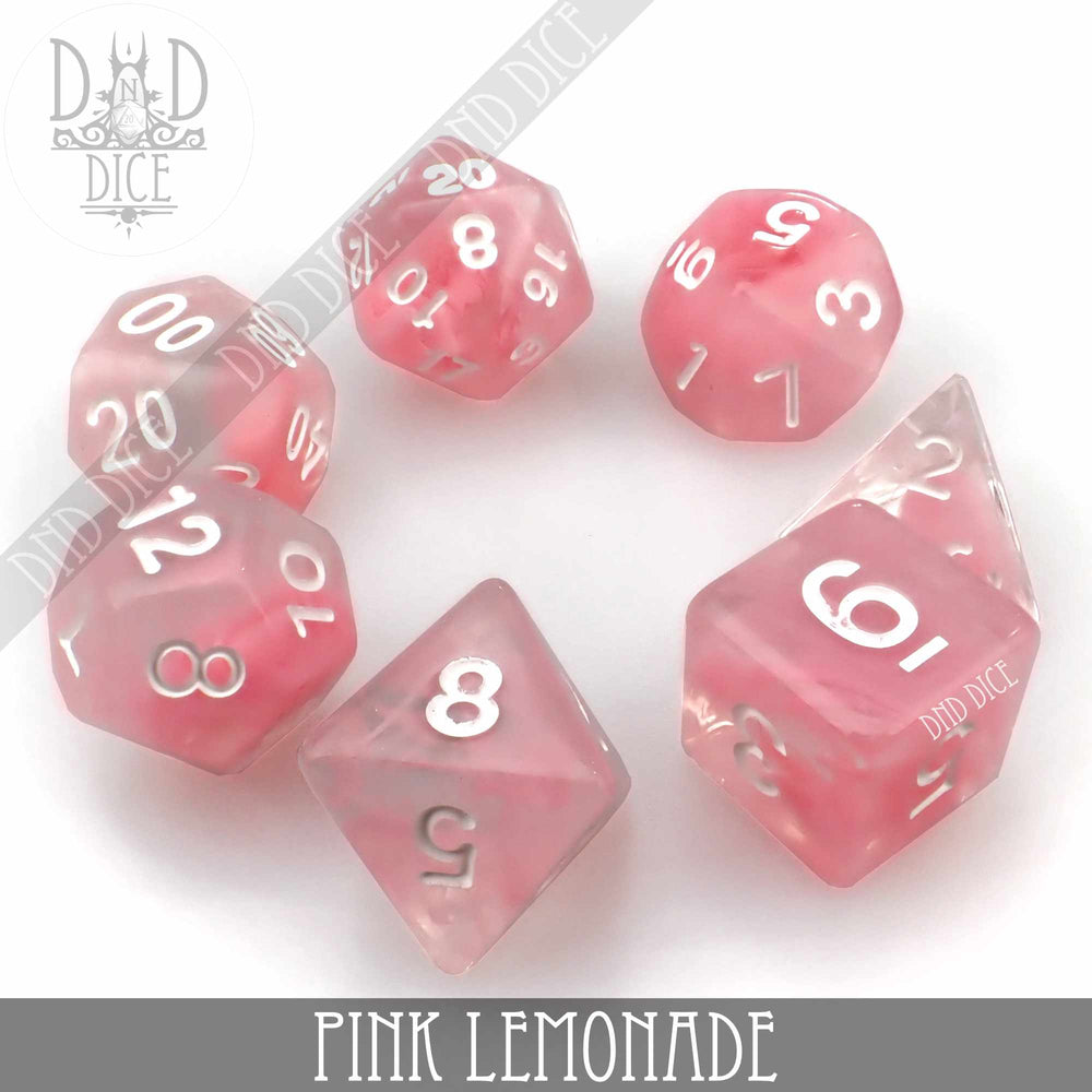 Pink Lemonade Dice Set (Online Order Only)