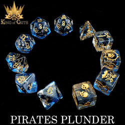 Pirates Plunder 11 Dice Set (Online Order Only)