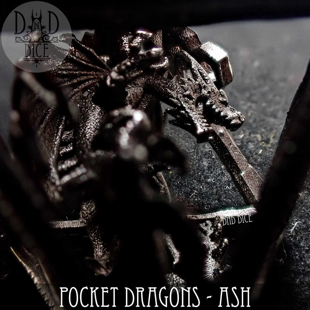 Pocket Dragons Ash - Metal Dice Set (Gift Box) (Online Order Only)