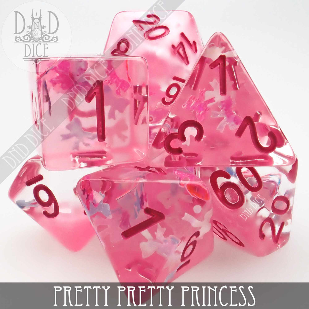 Pretty Pretty Princess Dice Set (Online Order Only)