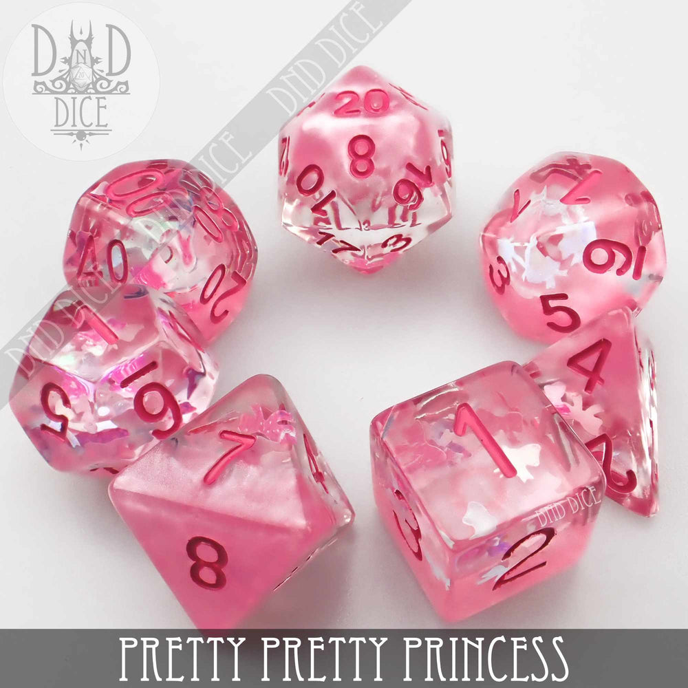 Pretty Pretty Princess Dice Set (Online Order Only)