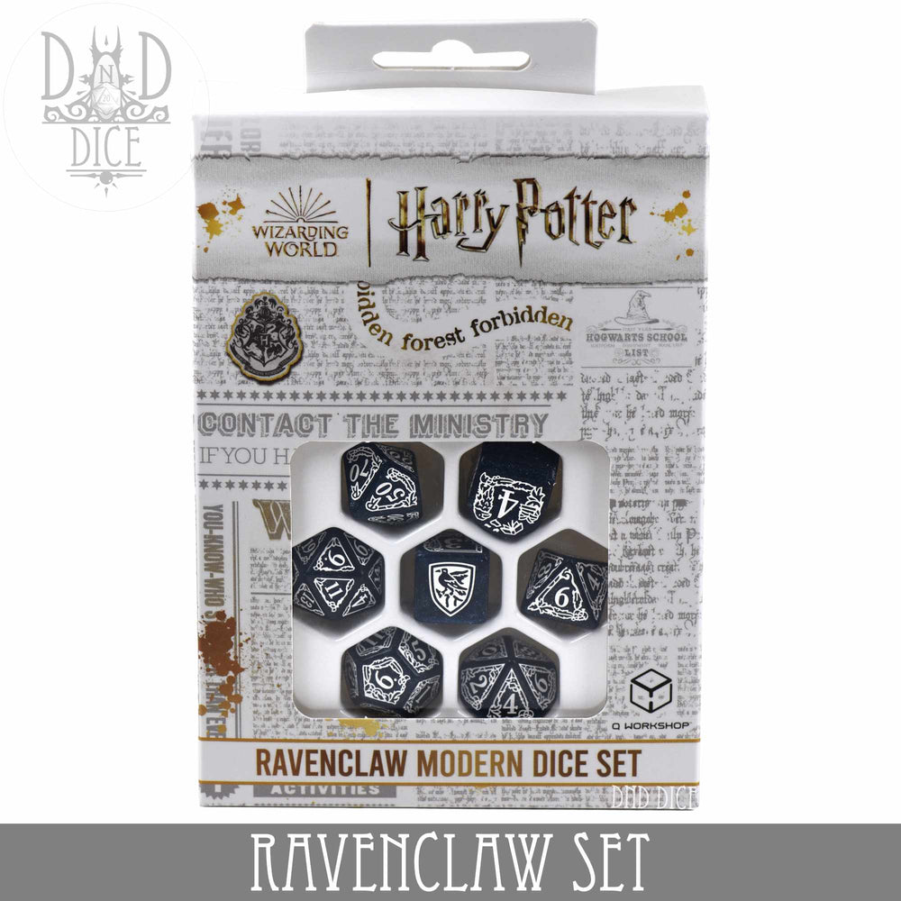 Harry Potter - Ravenclaw Dice Set (Online Order Only)