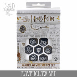 Harry Potter - Ravenclaw Dice Set (Online Order Only)