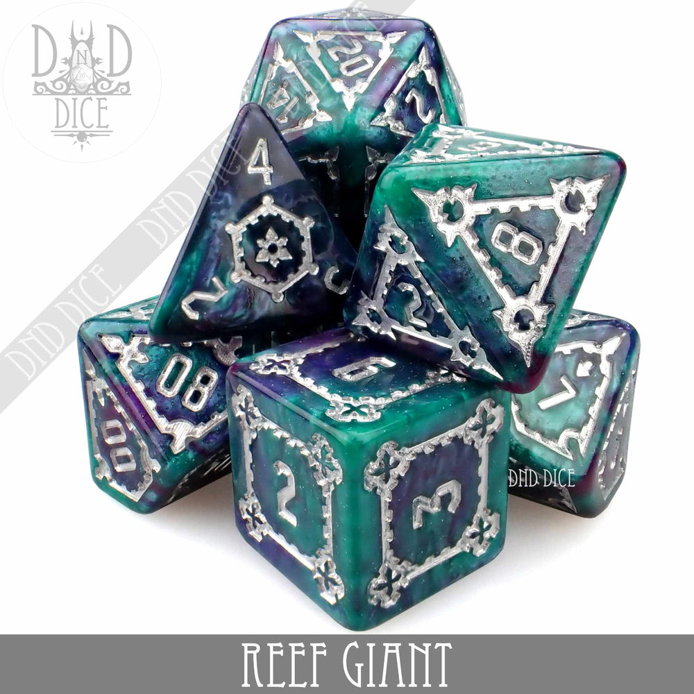 Reef Giant Dice Set (Oversized) (Online Order Only)