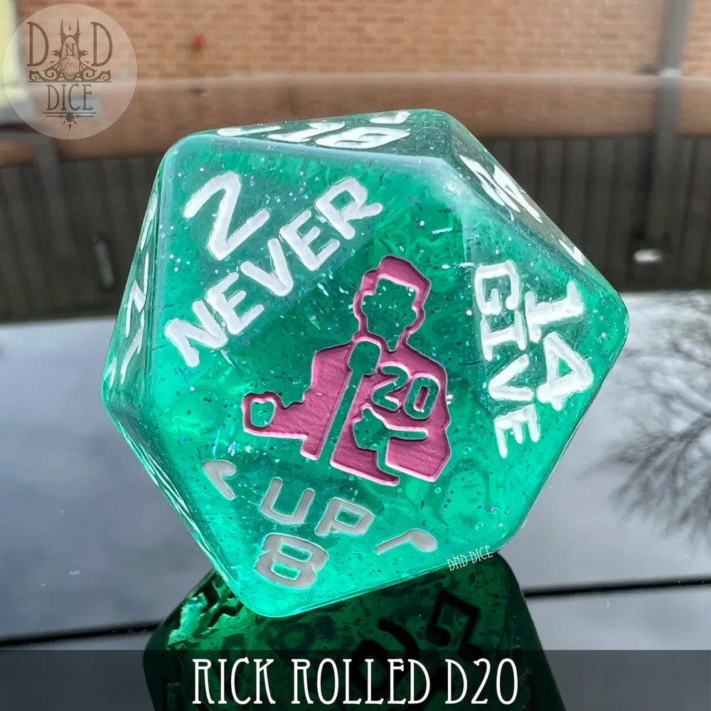Rick Rolled - 34mm D20 (Online Order Only)