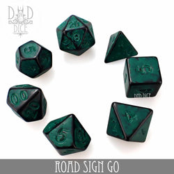 Road Sign Go Dice Set (Online Order Only)