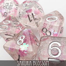 Sakura Blossom Dice Set (Online Order Only)