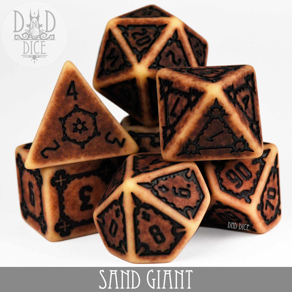 Sand Giant Dice Set (Oversize) (Online Order Only)