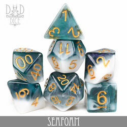 Seafoam Dice Set (Online Order Only)