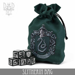 Harry Potter - Slytherin Dice Bag & 5D6 (Online Order Only)