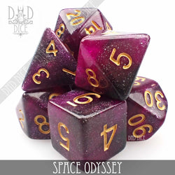Space Odyssey Galaxy Dice Set (Online Order Only)