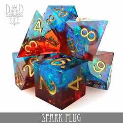 Spark Plug Handmade Dice Set (Online Order Only)