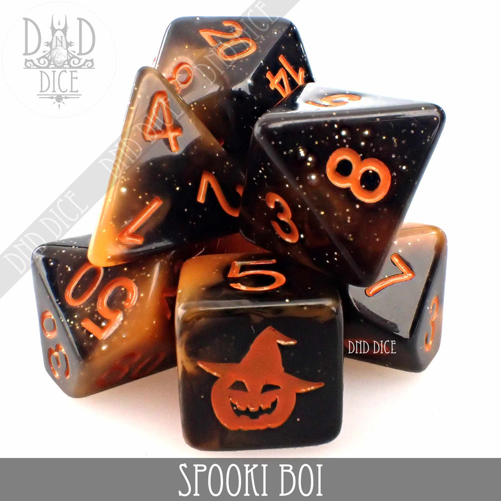 Spooki Boi Dice Set (Online Order Only)