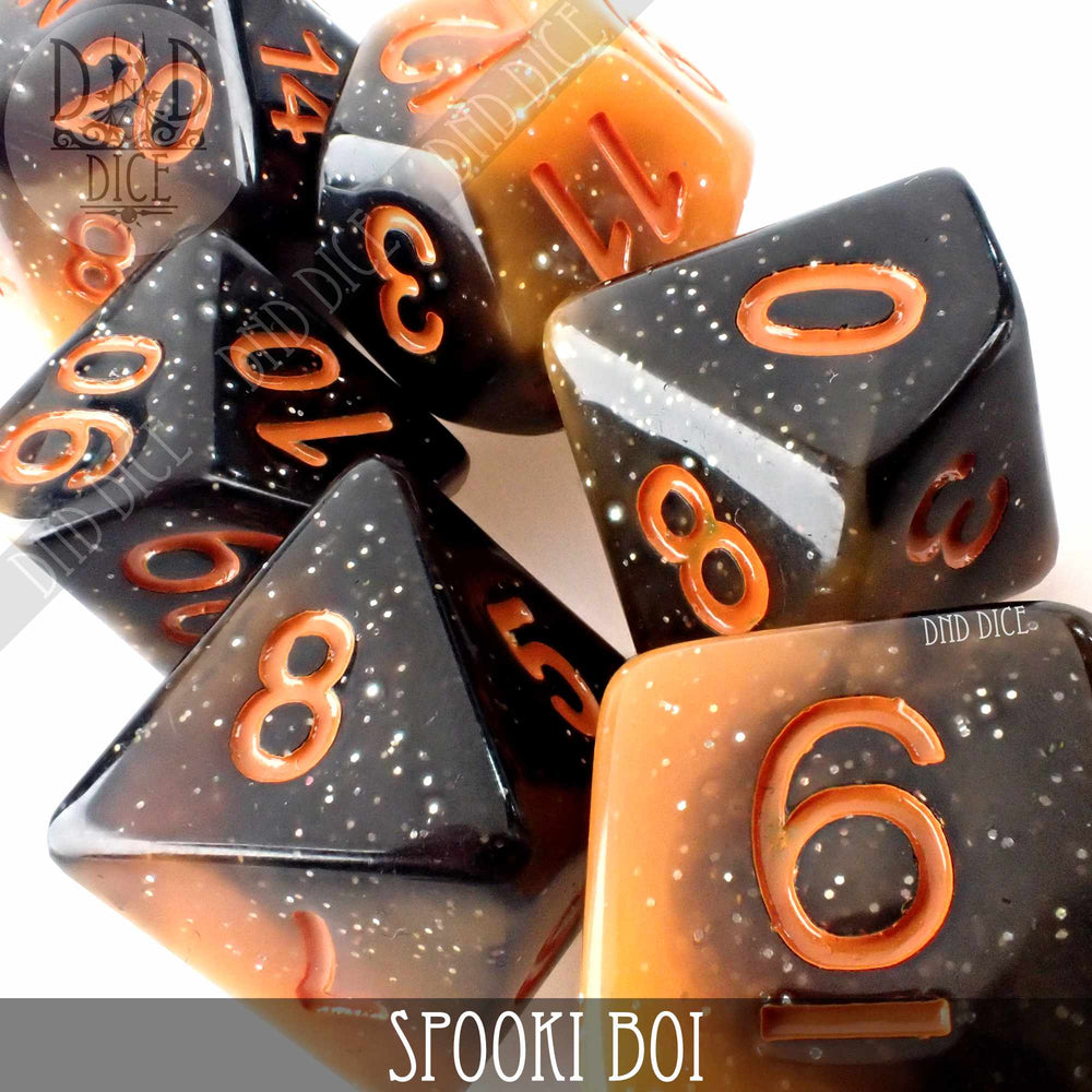 Spooki Boi Dice Set (Online Order Only)