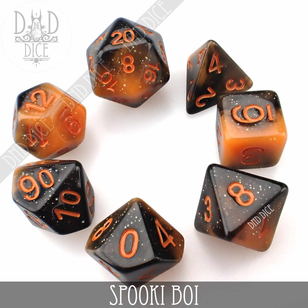 Spooki Boi Dice Set (Online Order Only)