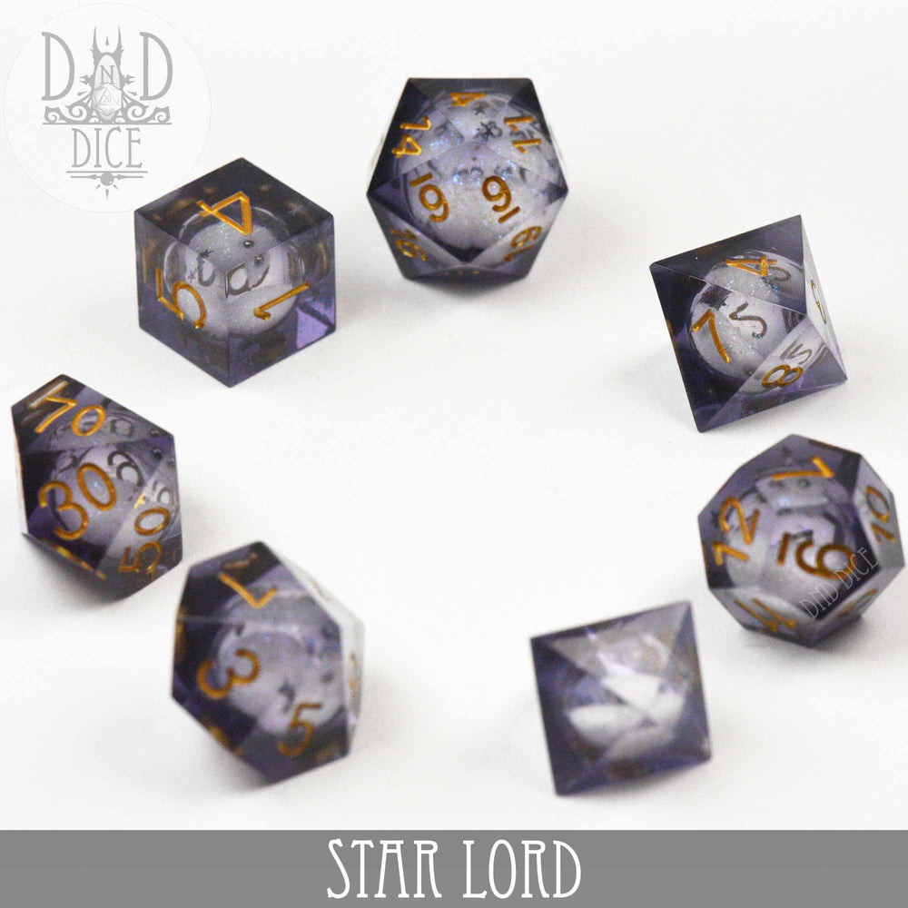 Star Lord Liquid Core Dice Set (Online Order Only)