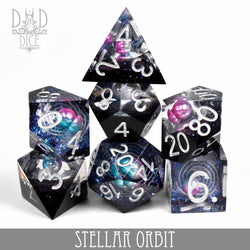 Stellar Orbit Handmade Dice Set (Online Order Only)
