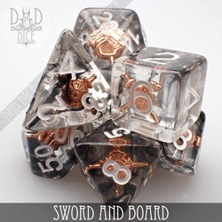 Sword and Board Dice Set (Online Order Only)