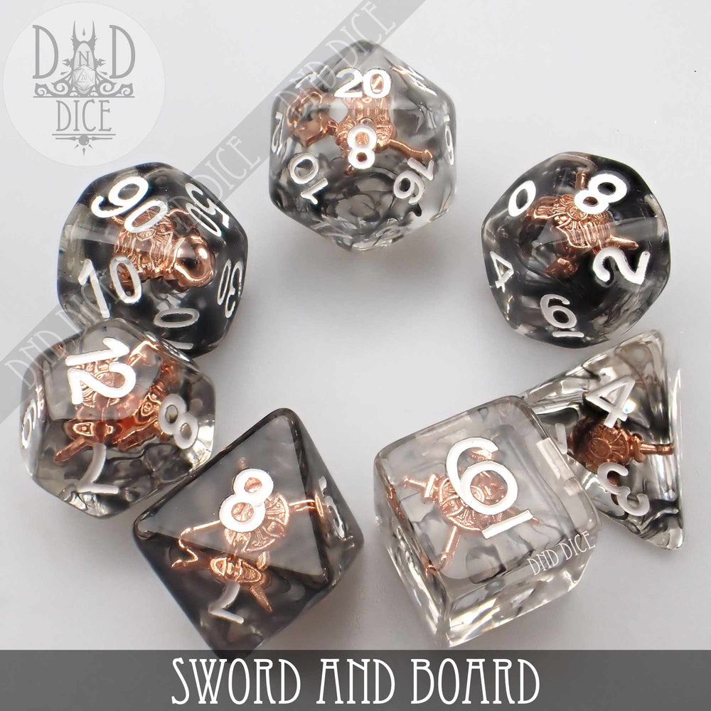 Sword and Board Dice Set (Online Order Only)