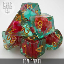Tea Party Dice Set (Online Order Only)