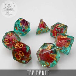 Tea Party Dice Set (Online Order Only)