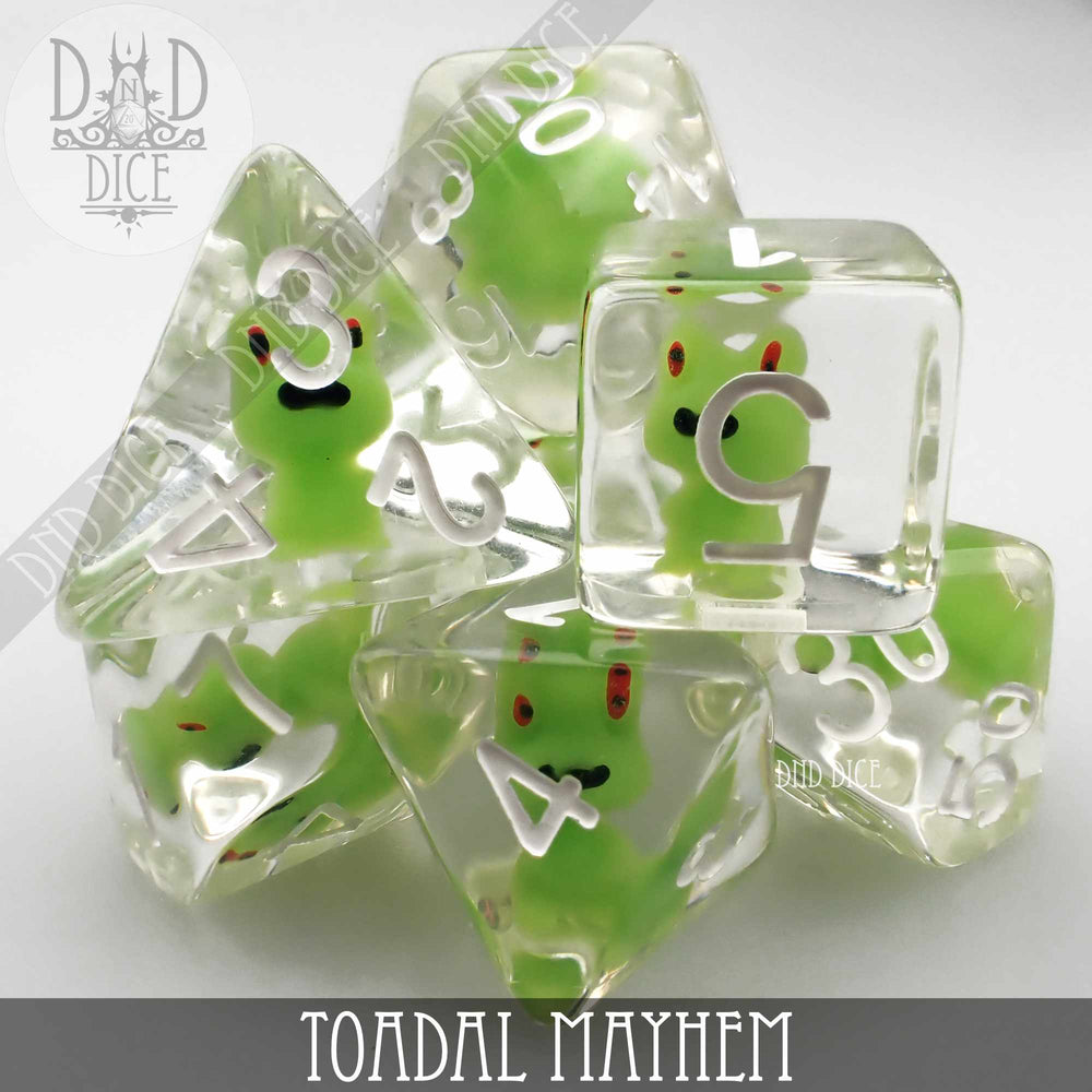Toadal Mayhem Dice Set (Online Order Only)