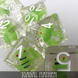 Toadal Mayhem Dice Set (Online Order Only)