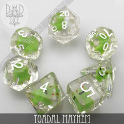 Toadal Mayhem Dice Set (Online Order Only)