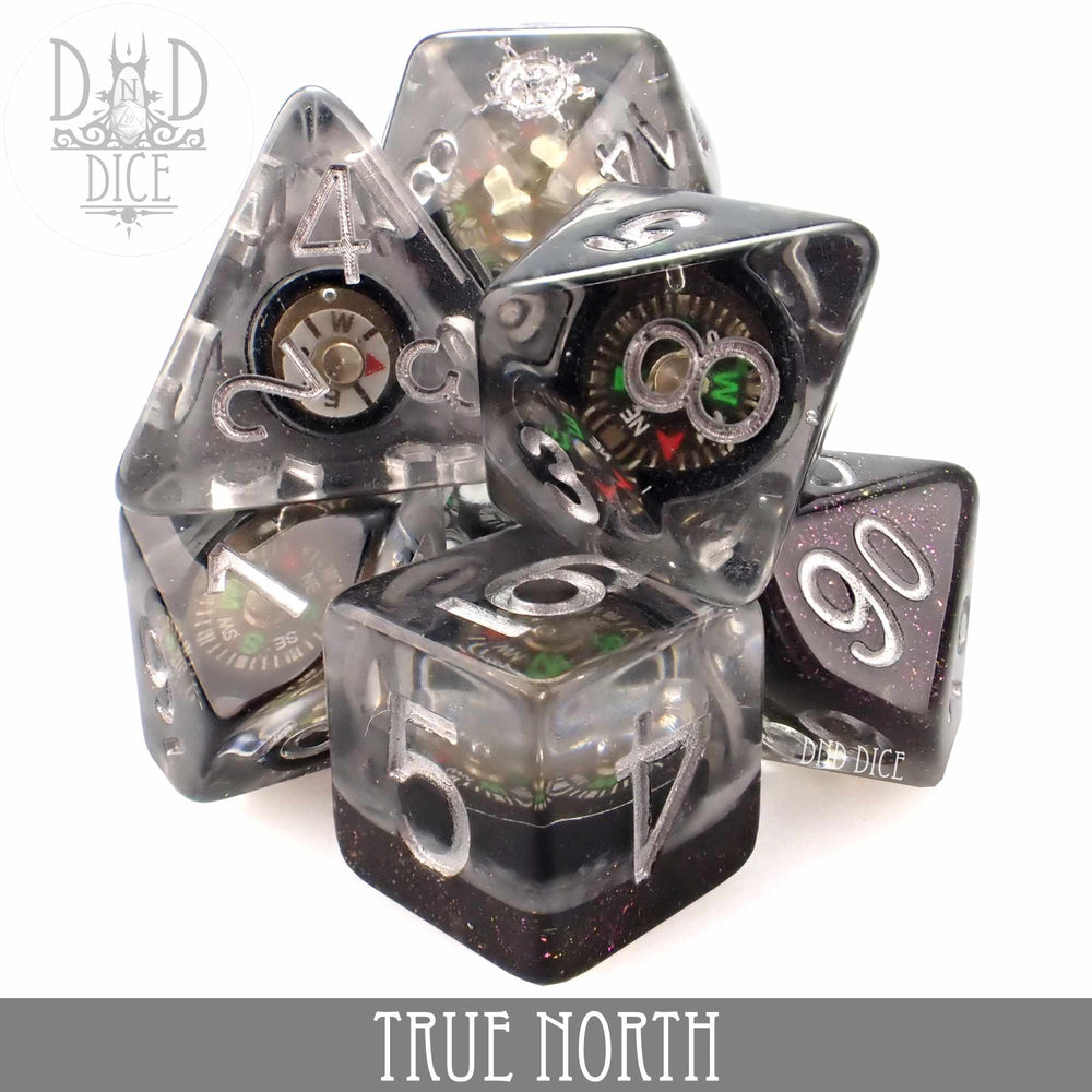 True North Dice Set (Real Compass) (Online Order Only)