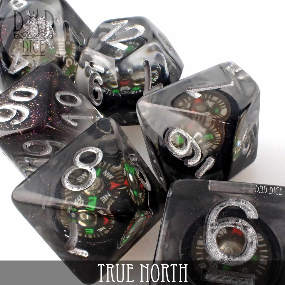 True North Dice Set (Real Compass) (Online Order Only)