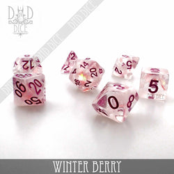 Winter Berry Dice Set (Online Order Only)