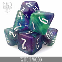 Witch Wood Dice Set (Online Order Only)