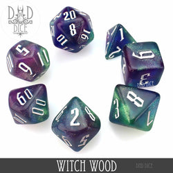 Witch Wood Dice Set (Online Order Only)