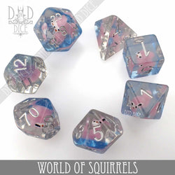 World of Squirrels Dice Set (Online Order Only)