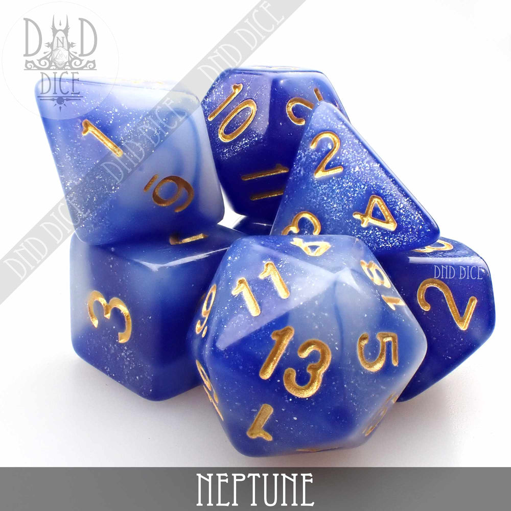 Neptune Galaxy Dice Set (Online Order Only)