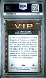 Graded 2025 Topps Bowman Jac Caglianone #VIP11 Very Important Prospects Rookie RC Baseball Card PSA 9 Mint (ONLINE ORDER ONLY)
