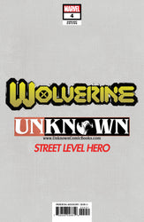 Wolverine #4 Unknown Comics Jay Anacleto Exclusive Secret Virgin Var (08/19/2020) (ONLINE ORDER ONLY)
