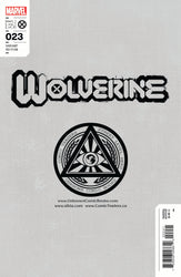 Wolverine #23 Unknown Comics Scott Williams Exclusive Virgin Icon Var (07/13/2022) (ONLINE ORDER ONLY)