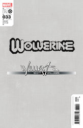 Wolverine #33 Virgin B&W Scott Williams Exclusive SDCC Limited Icon Var [INST] (ONLINE ORDER ONLY)