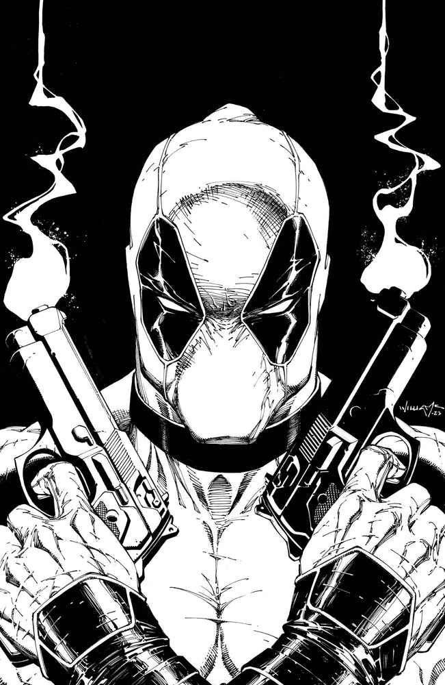 Wolverine #33 Virgin B&W Scott Williams Exclusive SDCC Limited Icon Var [INST] (ONLINE ORDER ONLY)