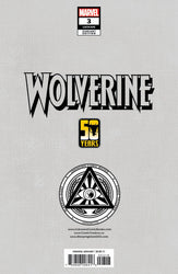 WOLVERINE #3 UNKNOWN COMICS MICO SUAYAN CONNECTING COVER EXCLUSIVE VAR (11/20/2024) (ONLINE ORDER ONLY)