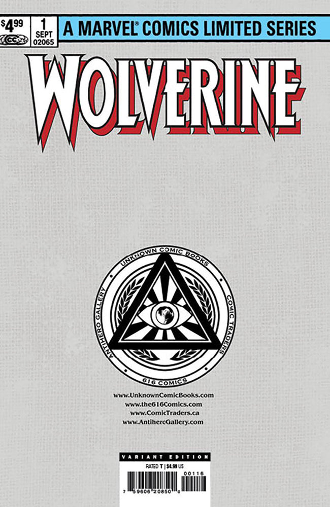 [Signed by Kaare Andrews] WOLVERINE BY CLAREMONT & MILLER #1 FACSIMILE EDITION [NEW PRINTING] UNKNOWN COMICS KAARE ANDREWS EXCLUSIVE VAR [IN STOCK] (ONLINE ORDER ONLY)