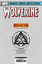 [Signed by Kaare Andrews] [FOIL] WOLVERINE BY CLAREMONT & MILLER #1 FACSIMILE EDITION [NEW PRINTING] UNKNOWN COMICS KAARE ANDREWS EXCLUSIVE MEGACON VAR [IN STOCK] (ONLINE ORDER ONLY)