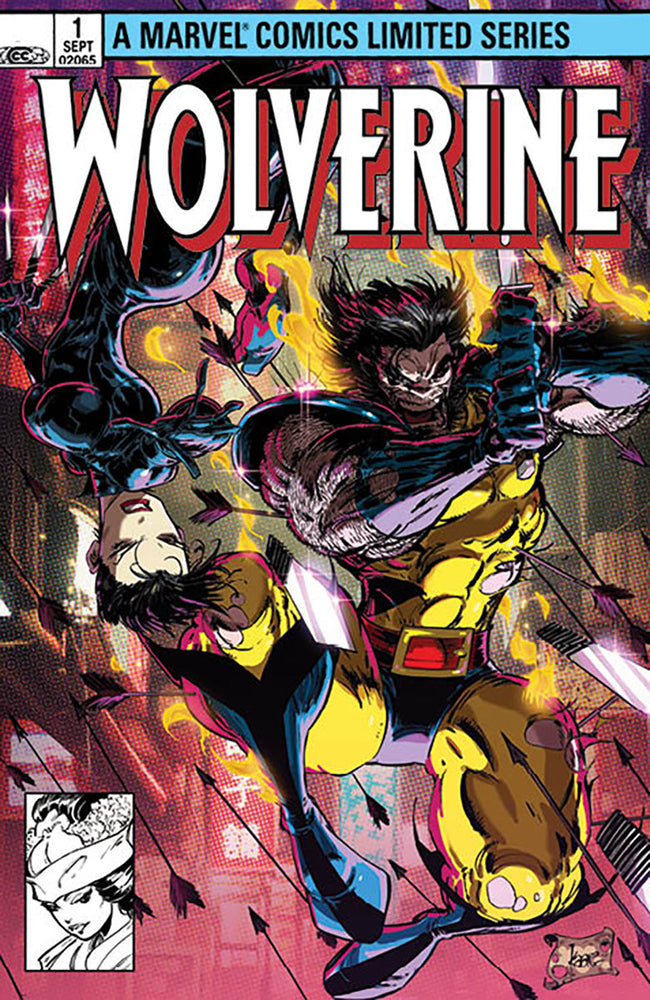 [Signed by Kaare Andrews] [FOIL] WOLVERINE BY CLAREMONT & MILLER #1 FACSIMILE EDITION [NEW PRINTING] UNKNOWN COMICS KAARE ANDREWS EXCLUSIVE MEGACON VAR [IN STOCK] (ONLINE ORDER ONLY)