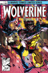 [Signed by Kaare Andrews] [FOIL] WOLVERINE BY CLAREMONT & MILLER #1 FACSIMILE EDITION [NEW PRINTING] UNKNOWN COMICS KAARE ANDREWS EXCLUSIVE MEGACON VAR [IN STOCK] (ONLINE ORDER ONLY)