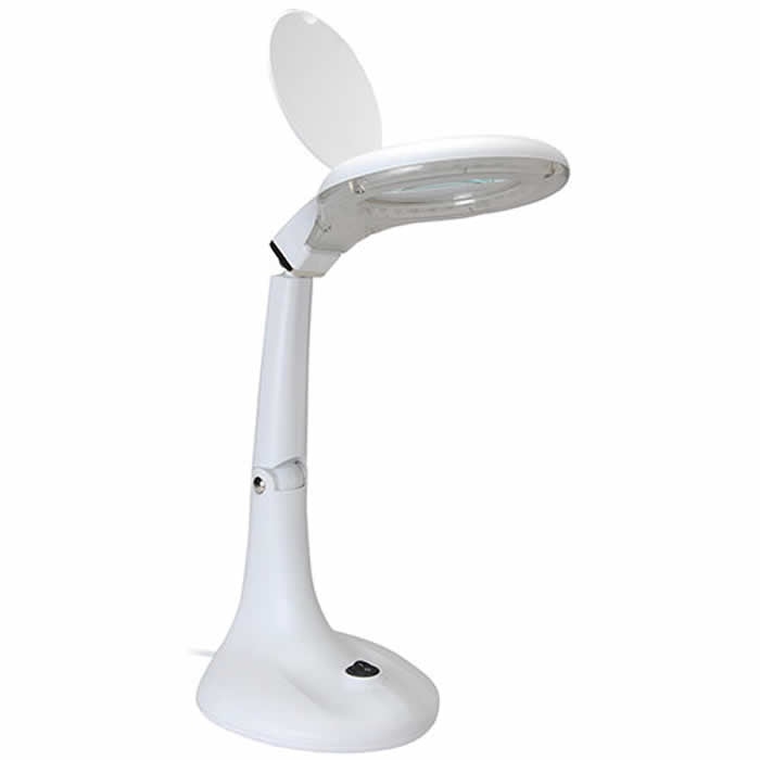 WONPX350022 Desktop Led Magnifier 32 LED 4in Lens With 3+12 Diopter (ONLINE ORDER ONLY)